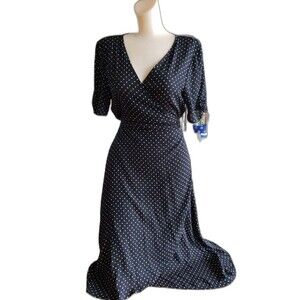 NEW Wraparound Rayon Dress by Soul Cake sz L